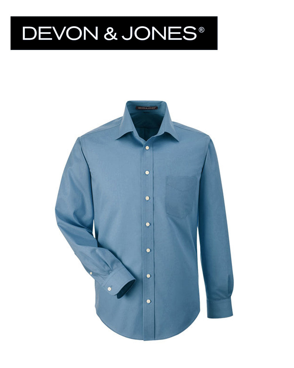 Solid Stretch Twill Shirt